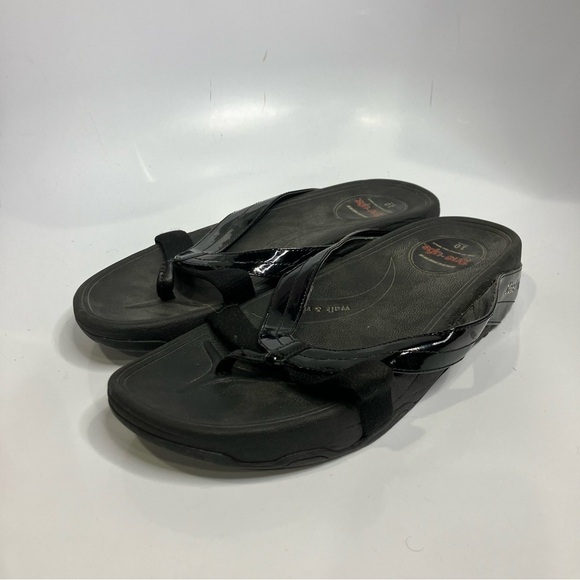 Skechers Tone-ups flip flop sandals size 10 - Picture 3 of 7